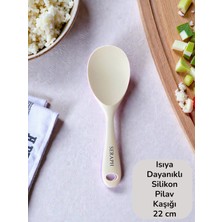 Seraph Isıya Dayanıklı Silikon Pilav Kaşığı 22 cm 1 Adet
