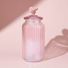 Karaca Lovia Lüsterli Cam Saklama Kabı 1400 ml