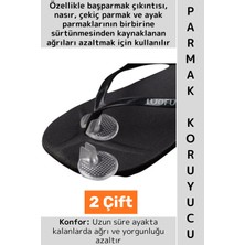 Wintoup Konforlu Rahat Ağrı Sürtünme Önleyici Terlik Ayak Parmak Arası Koruyucu Ayrıştırıcı Silikon 2 Çift