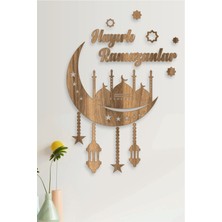 Ramazan Temalı Duvar Süslemesi, Hoş Geldin Ramazan Dekoru, Şık ve Renkli