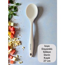 Seraph Isıya Dayanıklı Silikon Derin Kaşık 28 cm 1 Adet
