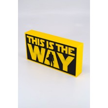 Hunga Mandalorian - This Is The Way Masa Üstü Figür