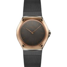 Obaku Denmark V316LXDJMJ Quartz Hasır Kordon Siyah Safir Cam 33 mm Kadın Kol Saati