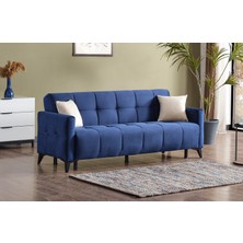 Meşe Home Dublin Kollu Kanepe | Modern Tasarım, Konforlu ve Dayanıklı Yaylı 3’lü Koltuk Yaylı Ortopedik Sünger