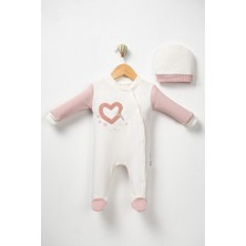 Annora Baby Kız Bebek Kalpli Tulum