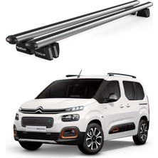 Today Auto Pençe Citroen Berlingo (2019 ve Sonrası) Uyumlu Gri Ara Atkı 135CM Port Bagaj Tavan Barı