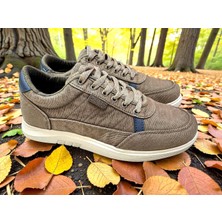 KAFKASLAR AYAKKABI Düz Taban Ortopedik Erkek Dakırs Keten Sneaker Günlük Ayakkabı