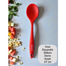 Seraph Isıya Dayanıklı Silikon Derin Kaşık 28 cm 1 Adet