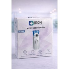 Nebülizatör Şarjlı Taşınabilir Sessiz Buhar Makinesi (Bebek-Çocuk-Yetişkin) Iron Mesh YS35