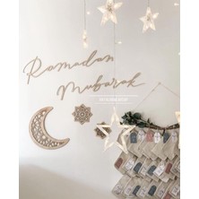 Ramazan Temalı Duvar Süsü, Şık ve Sıcak Dekorasyon Parçası