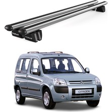 Today Auto Pençe Citroen Berlingo (1996-2007) Uyumlu Gri Ara Atkı 135CM Port Bagaj Tavan Barı