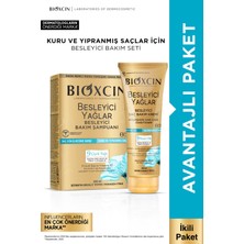 Bioxcin Besleyici Yağlar Onarıcı Şampuan 300 ml + Saç Bakım Kremi 250 ml Seti