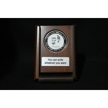 İncirlik Coin Tahta Isimlik - Istediğin Metin Yazılır