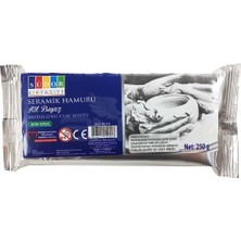 Südor Seramik Hamuru 250 gr Beyaz - 4 Adet