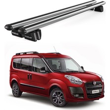 Today Auto Pençe Fiat Doblo (2010-2022) Uyumlu Gri Ara Atkı 135CM Port Bagaj Tavan Barı