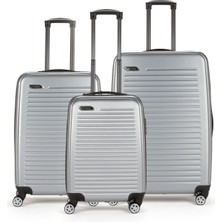 Fossil Abs Unisex Kabin Orta Büyük Boy 3'lü Valiz Seti FSL126