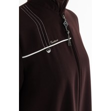 Kadeem Giyim Yağmur Buhara Ferace Kahverengi- 422630