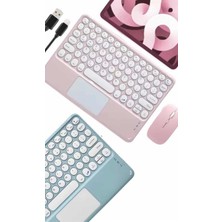 Astraltech Profesyonel Wifi Q Klavye Bluetooth Klavye Touchpad 10.8 Inç