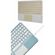 Astraltech Bluetooth Touchpad Klavye Ultra Ince Taşınabilir Q Klavye