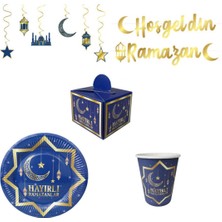 Hayırlı Ramazan 16 Kişilik Sofra ve Süsleme Seti, Ramazan Süsleri