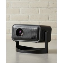 Smart Projector Android Tv Taşınabilir Gimbal Standlı