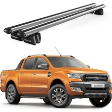 Today Auto Pençe Ford Ranger (2011-2022) Uyumlu Gri Ara Atkı 135CM Port Bagaj Tavan Barı