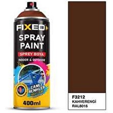 Fixed F3212 Akrilik Sprey Boya Kahverengi (RAL8016) 400 ml
