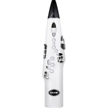 Nux Nes-1 Dijital Nefesli Enstrüman - Beyaz (Profesyonel - Akıllı Nefesli) | Modern Beyaz Tasarım, Kablosuz 2.4ghz Bağlantı Desteği