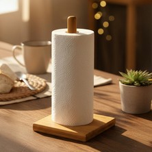 Snippy Nora Kare - Bambu Dik Peçetelik Kağıt Havluluk Rulo Havluluk