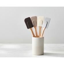 Ahşap Görünümlü Silikon Spatula