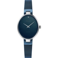 Obaku Denmark V312LXCLML Quartz Hasır Kordon Lacivert 24 mm Kadın Kol Saati
