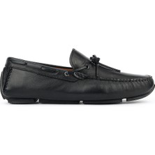 Ziya, Erkek Hakiki Deri Günlük Ayakkabı 1611065ZE0791 Siyah