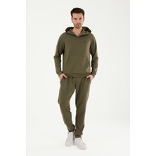 Louren W861 Modal Kumaş Kapüşonlu Spor Üst