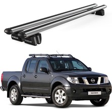 Today Auto Pençe Nissan Navara (2005-2014) Uyumlu Gri Ara Atkı 135CM Port Bagaj Tavan Barı