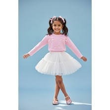 Le Mabelle Pembe 5 Fiyonklu Kız Çocuk Tişört