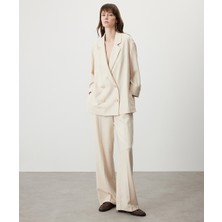 Miss İpekyol Payetli wide leg fit pantolon IS1260003084003