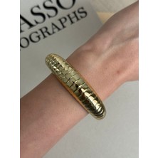 İrem Yıldız Ccb Çelik Kaplama Gold Kelepçe