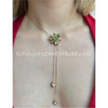 Idyllia Y Kolye Çiçek Tasarımlı