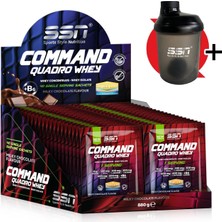 SSN Sports Style Nutrition Ssn Command Quadro Whey Sachets  Çikolata
