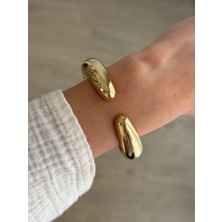 İrem Yıldız Çelik Gold Şık Kelepçe