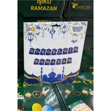 Ramazan Temalı Asma Süsleme Seti, Hoşgeldin Ramazan & 11 Ayın Sultanı