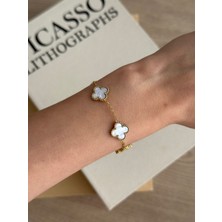 İrem Yıldız Çelik  Unısex Yonca Bileklik