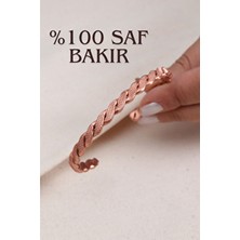 Süspüs Accessories Burgu Model Mat Bakır Bilezik