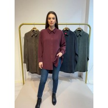 Invee Terra Kadın Gömlek 7178 Bordo