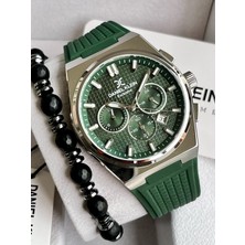 Daniel Klein Exclusive Erkek Kol Saati Silikon Kayış 3 Atm Su Geçirmez-Bileklik Hediye