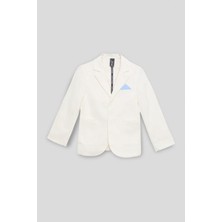 NBT Jeans Bg Store Erkek Çocuk Beyaz Ceket