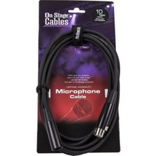On Stage MC12-20XLR Mikrofon Kablosu (6 Metre) | Sahne ve Stüdyo Standardı