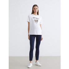 Lc Waikiki Yeni Sezon Karın Panelli Slim Mom Kadın Jean Pantolon