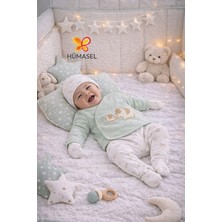 Little Life Yenidoğan 5li Askı Hastane Çıkışı Erkek Bebek Fil Desenli Yenidoğan Seti