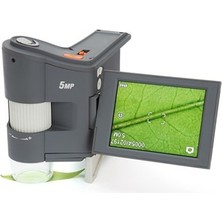 Celestron 5Mp Flipview Dijital Mikroskop 10x-120x Büyütme Kapasitesi ile Aydınlatma Tipi LED